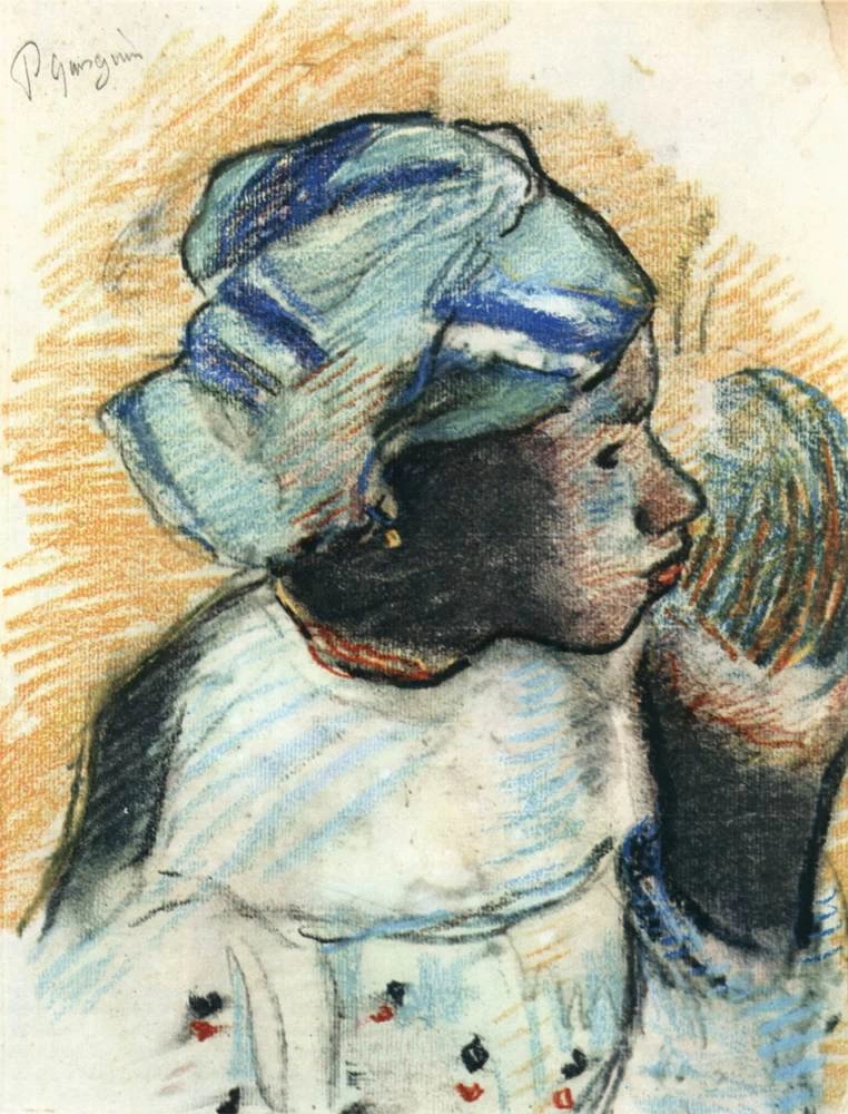 Testa di una negra - Van Gogh Museum, Amsterdam